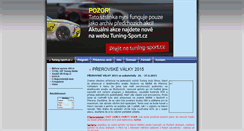 Desktop Screenshot of cars-party.tuning-sport.cz