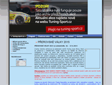 Tablet Screenshot of cars-party.tuning-sport.cz